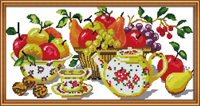 Fruit Cross Stitch Kits J424