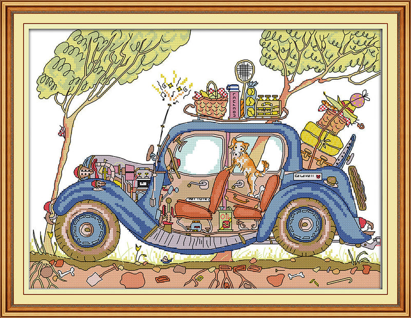 Car Cross Stitch Kits J431