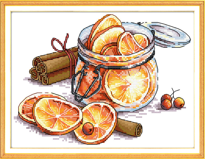 Fruit Cross Stitch Kits J436