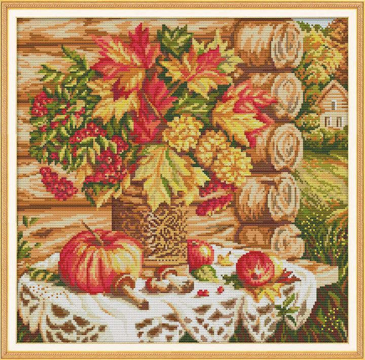 Flower Cross Stitch Kits J451