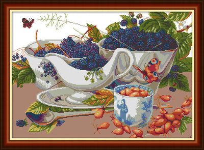 Fruit Cross Stitch Kits J461