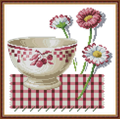 Porcelain Cross Stitch Kits J472