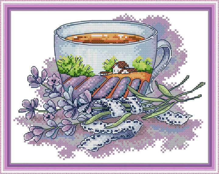 Cup Cross Stitch Kits J479