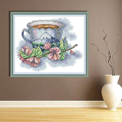 Cup Cross Stitch Kits J483