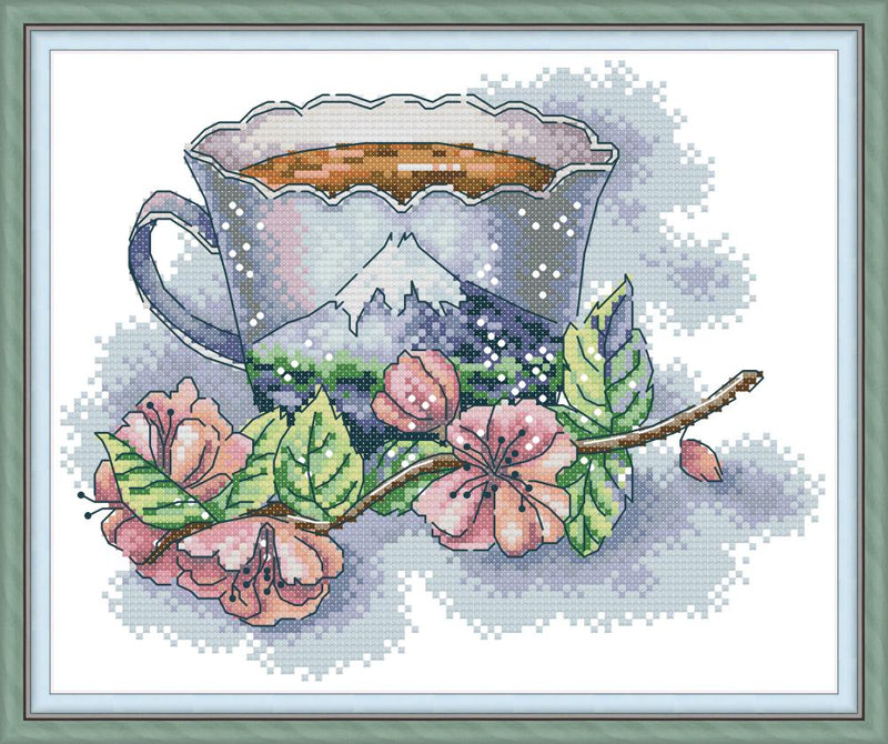 Cup Cross Stitch Kits J483