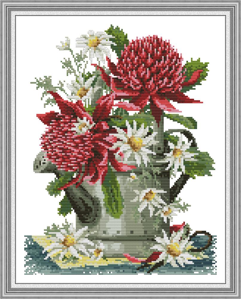 Flower Cross Stitch Kits J485