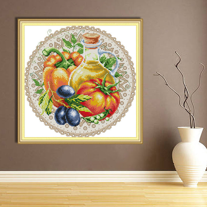 Food Cross Stitch Kits J499