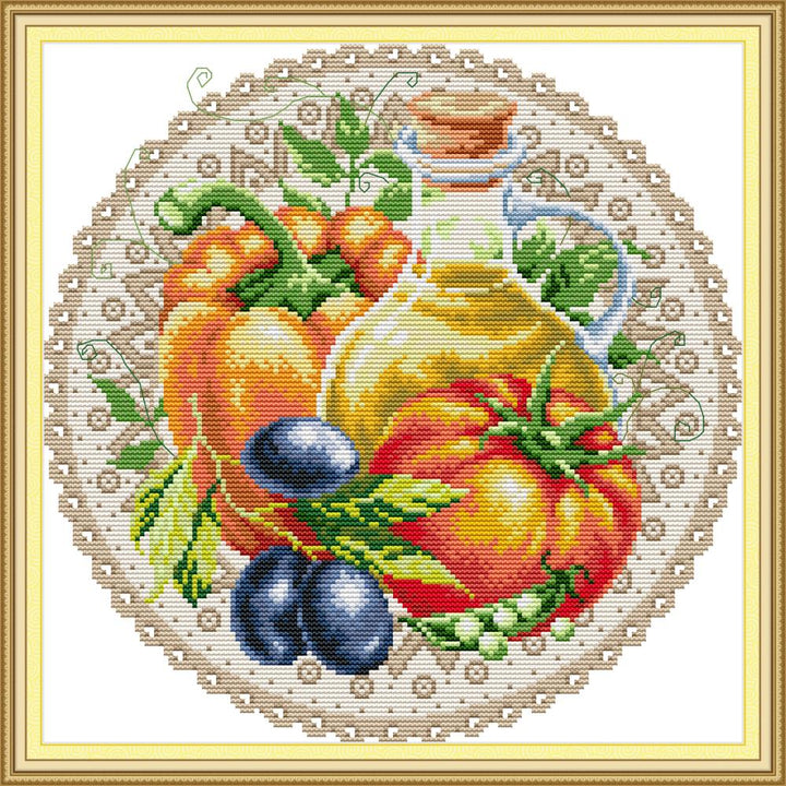 Food Cross Stitch Kits J499