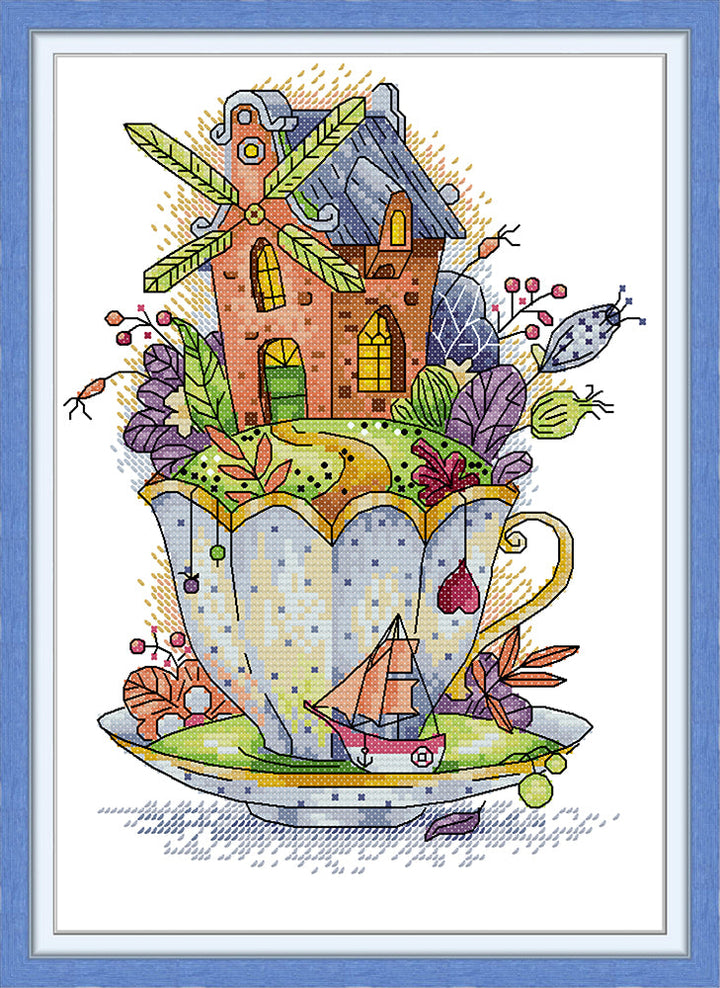 Cup Cross Stitch Kits J510