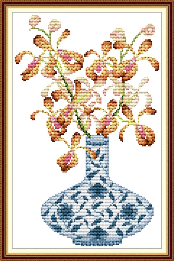 Porcelain Cross Stitch Kits J519