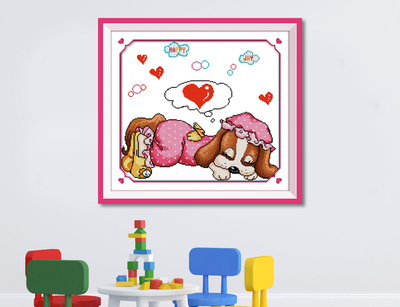 Dog Cross Stitch Kits K007