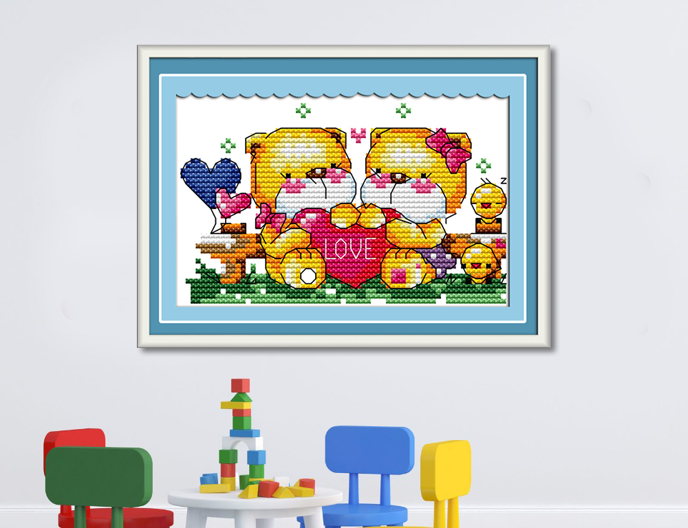 Bear Cross Stitch Kits K061 5076