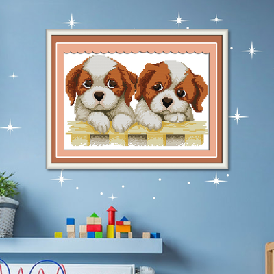 Dog Cross Stitch Kits K064