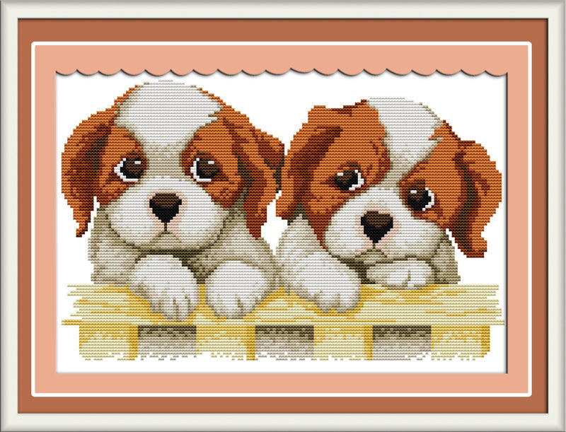 Dog Cross Stitch Kits K064