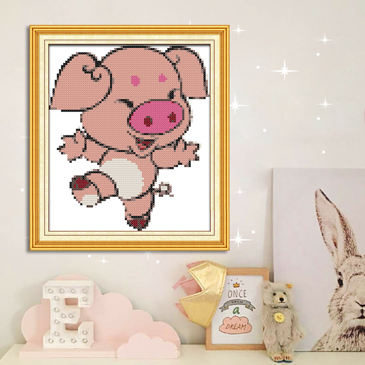 Pig Cross Stitch Kits K185 5225