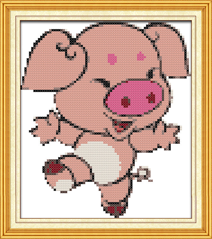 Pig Cross Stitch Kits K185 5225