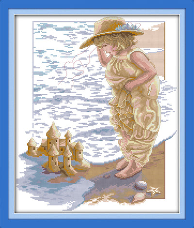 Girl Cross Stitch Kits K211