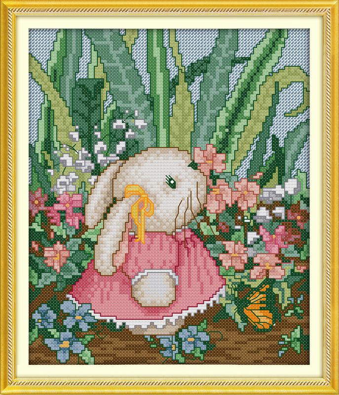 Rabbit Cross Stitch Kits K435