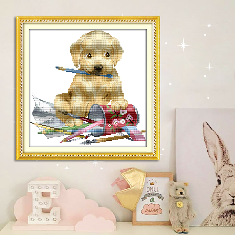 Dog Cross Stitch Kits K477