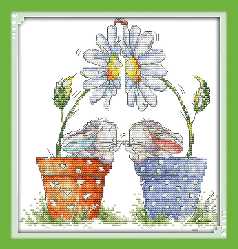 Rabbit Cross Stitch Kits K478