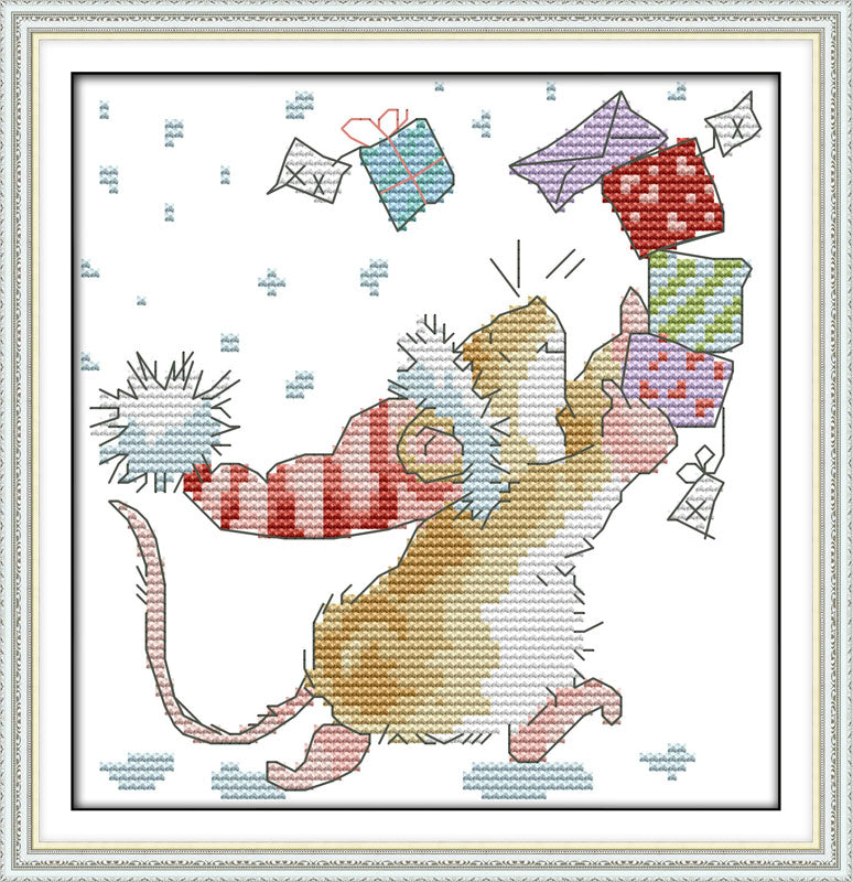 Mouse Cross Stitch Kits K629