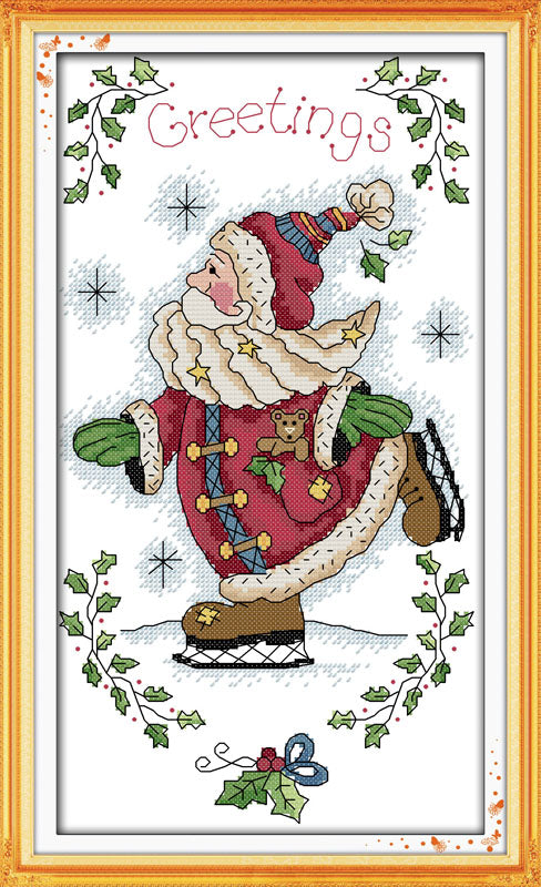 Santa Cross Stitch Kits K630