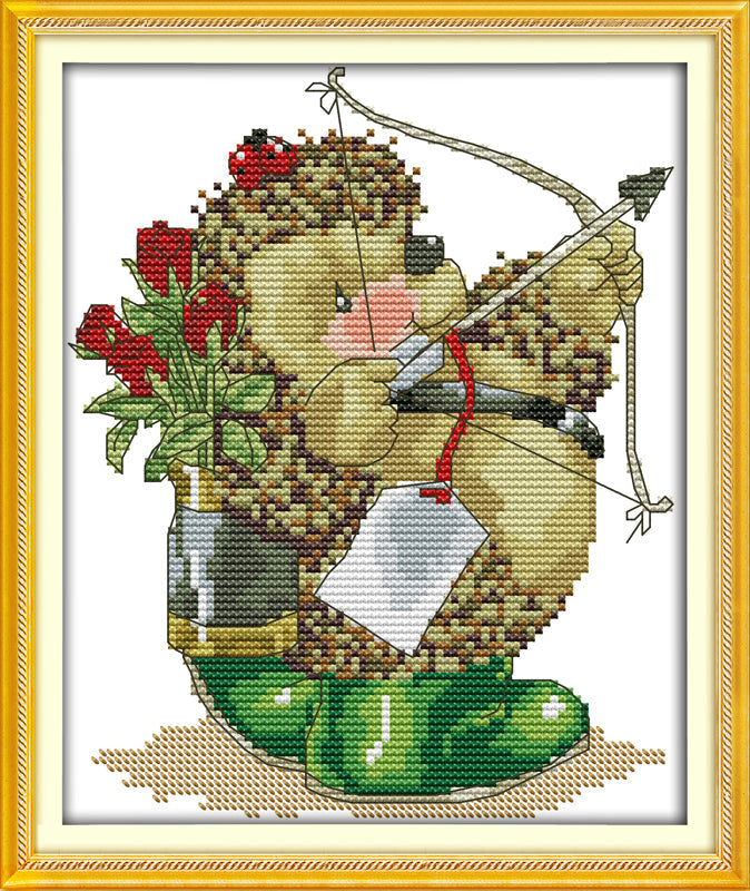 Hedgehog Cross Stitch Kits K641