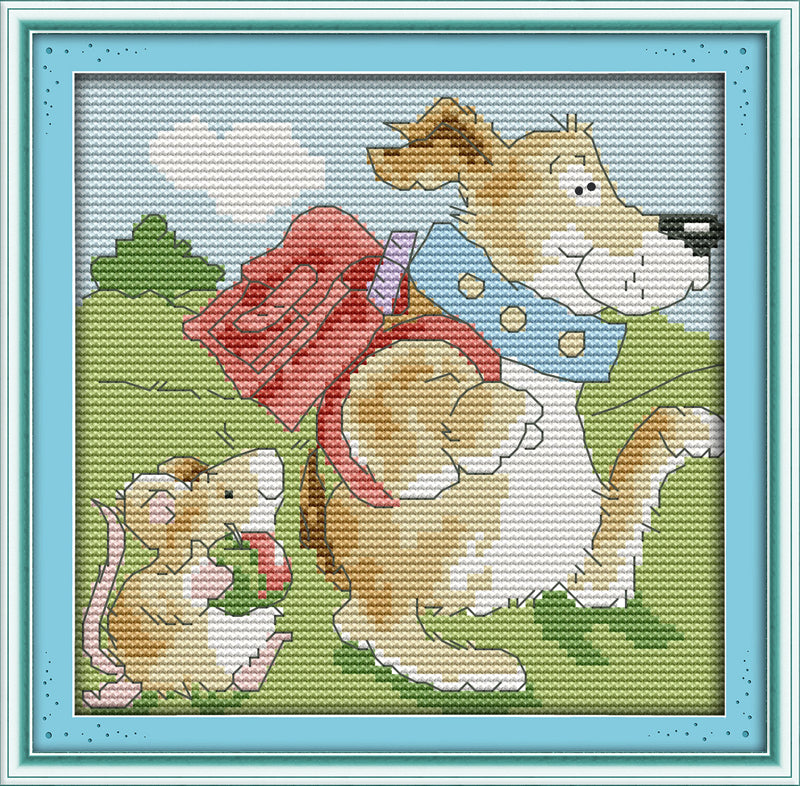 Mouse Cross Stitch Kits K673