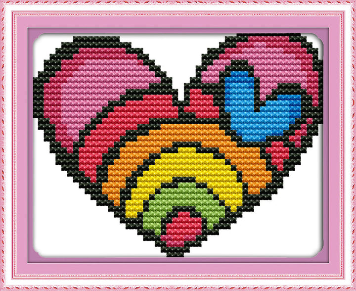 Heart Cross Stitch Kits K702