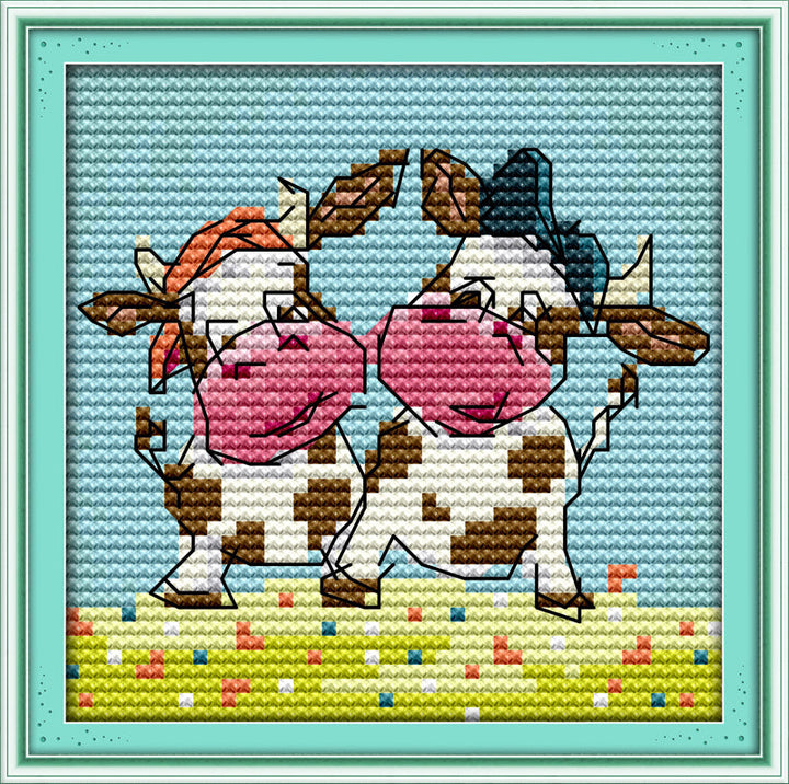 Cow Cross Stitch Kits K710