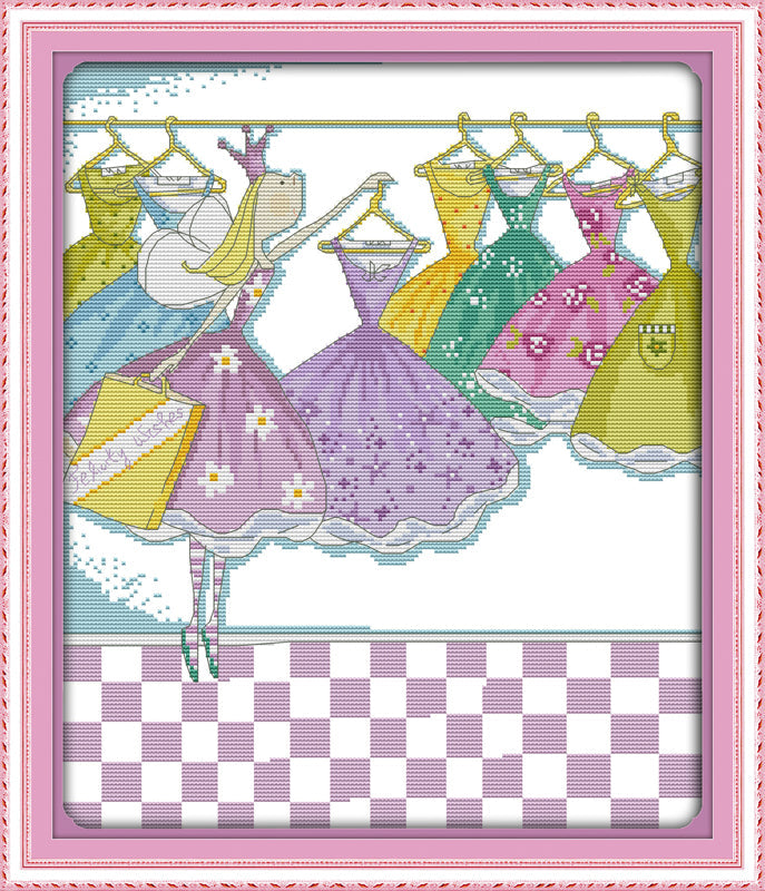 Girl Cross Stitch Kits K758