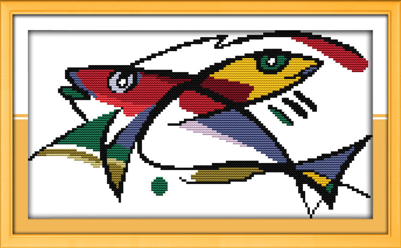 Fish Cross Stitch Kits K912