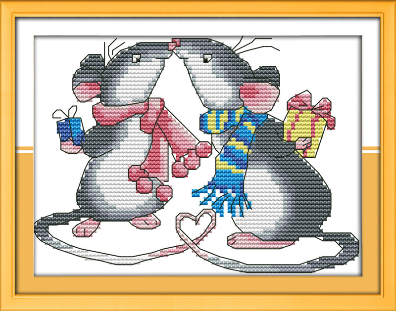 Mouse Cross Stitch Kits K936