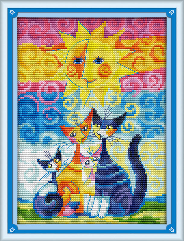 Cat Cross Stitch Kits K990