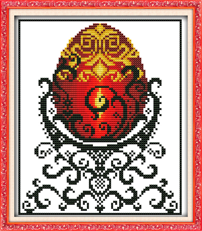 Egg Cross Stitch Kits KB015