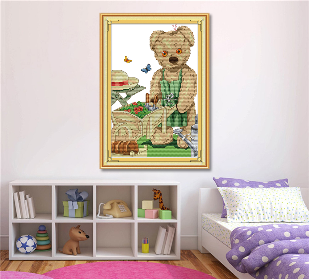 Bear Cross Stitch Kits KB034