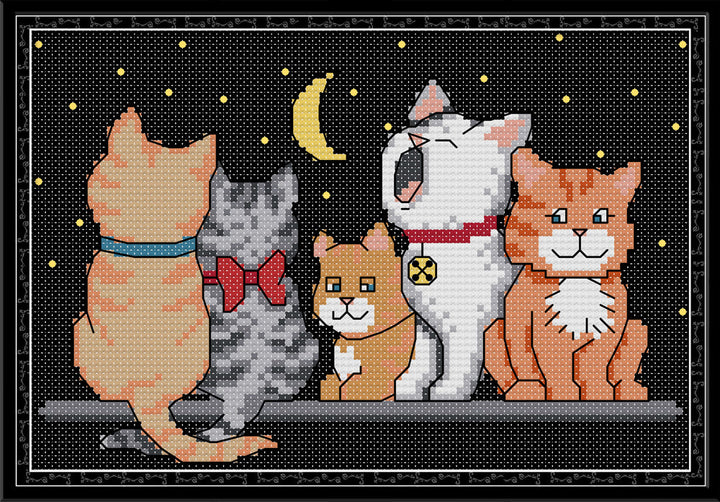 Cat Cross Stitch Kits KB043