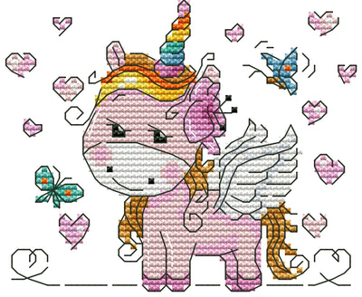 Unicorn Cross Stitch Kits KB060