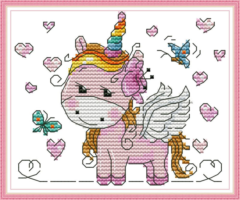 Unicorn Cross Stitch Kits KB060