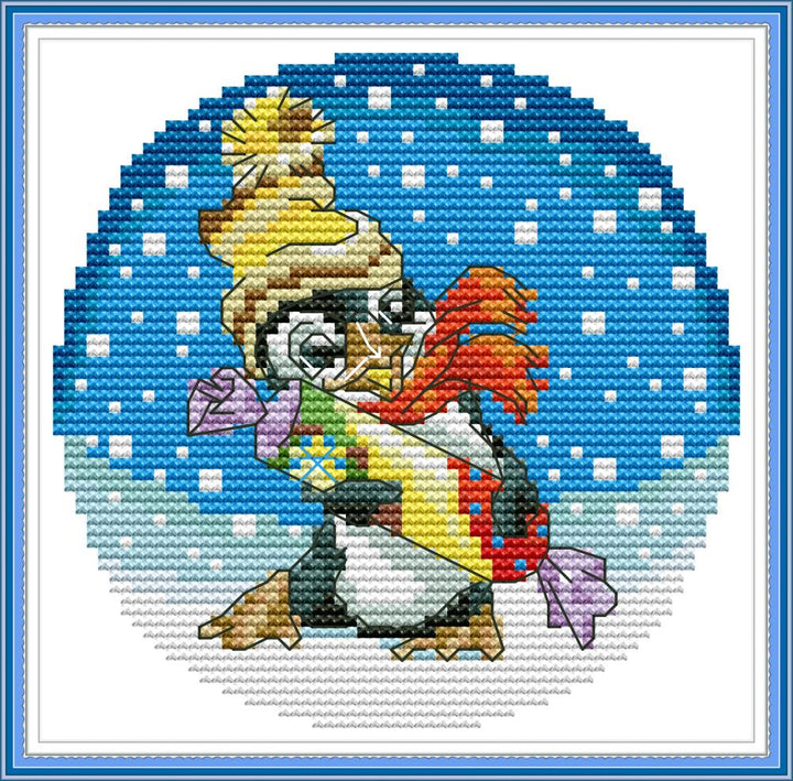 Penguin Cross Stitch Kits KB090