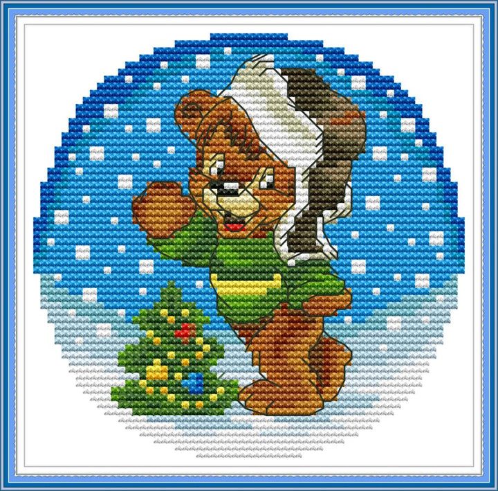 Bear Cross Stitch Kits KB094