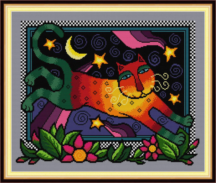 Cat Cross Stitch Kits KB102