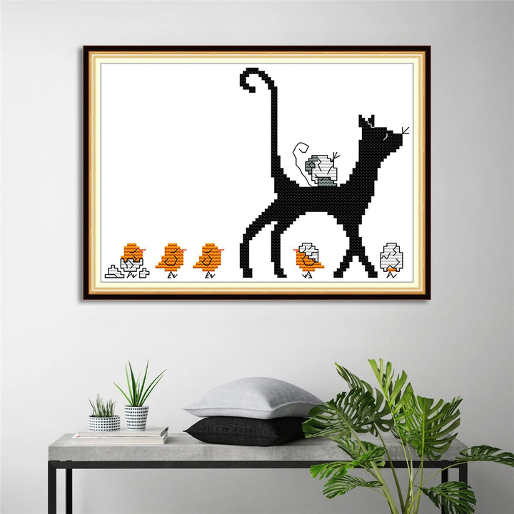 Cat Cross Stitch Kits KB104