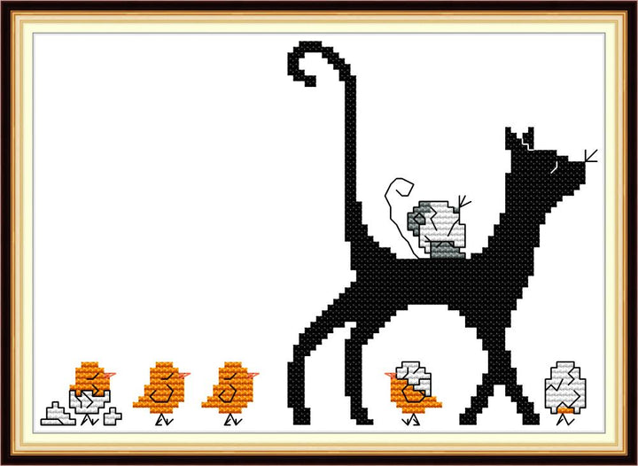 Cat Cross Stitch Kits KB104