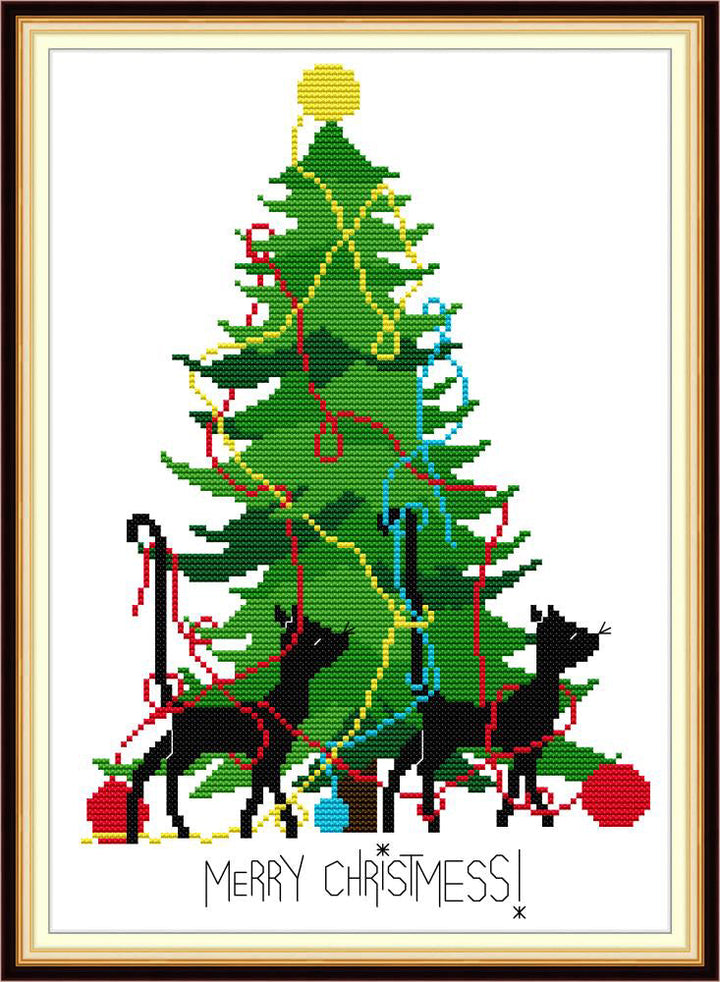 Tree Cross Stitch Kits KB105