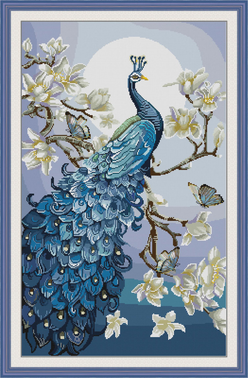 Peacock Cross Stitch Kits DA639 36639