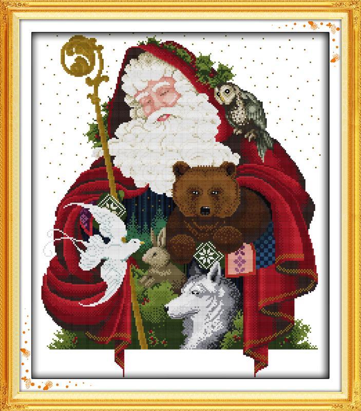 Santa Cross Stitch Kits R308 4334