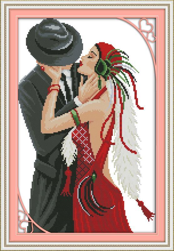 Lovers Cross Stitch Kits R436