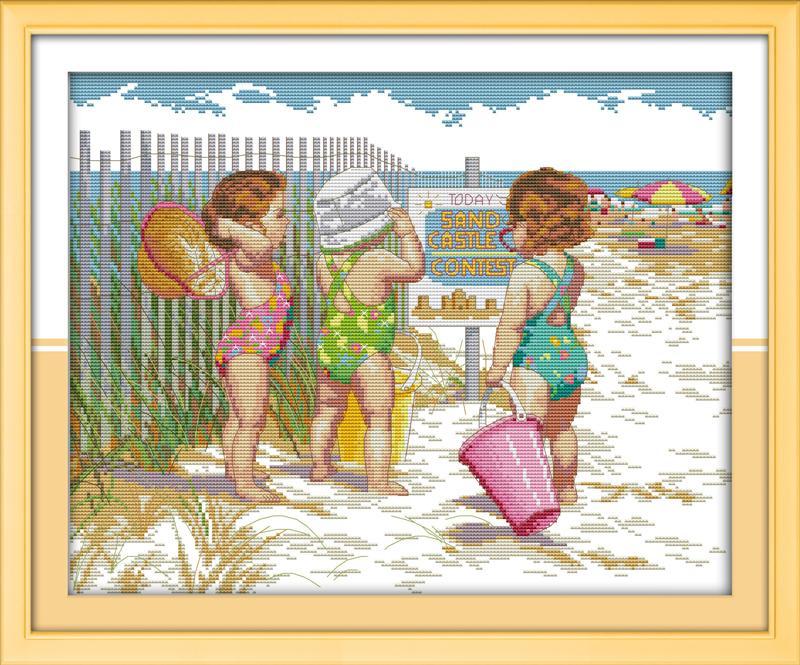 Kids Cross Stitch Kits R469