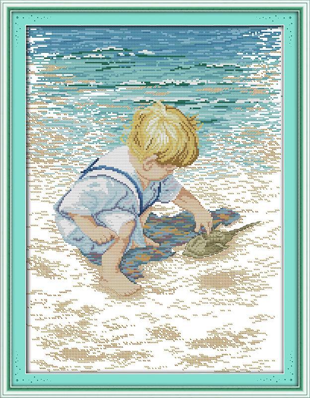 Boy Cross Stitch Kits R481